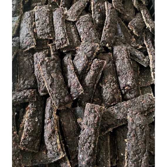 Szárított marhahús jerky tömegfotó