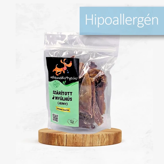 Szárított nyúlhús (jerky) 125 grammos kiszerelés