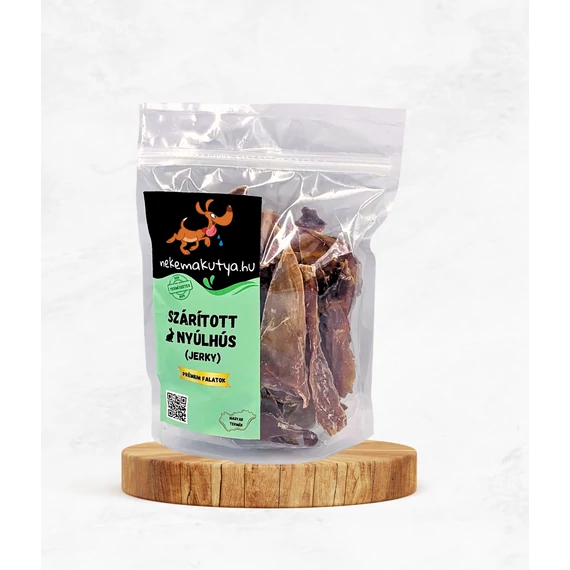 Szárított nyúlhús (jerky) 125 grammos kiszerelés