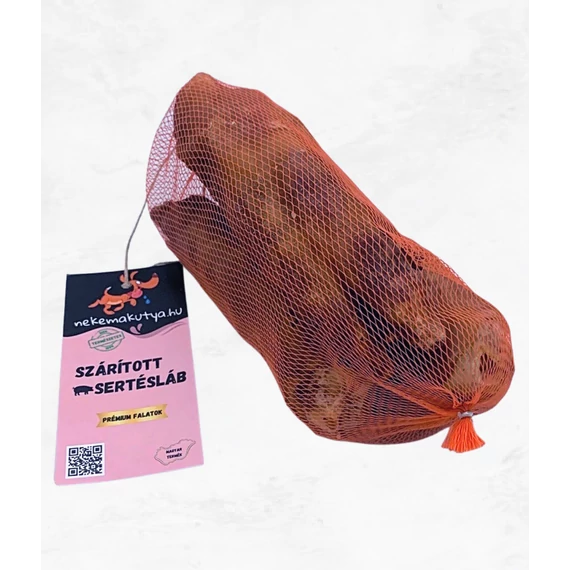 Szárított sertésláb (3 db) hálós csomagolásban